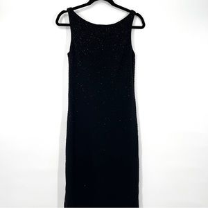 Vintage Donna Karen LBD with Beading Size: 4